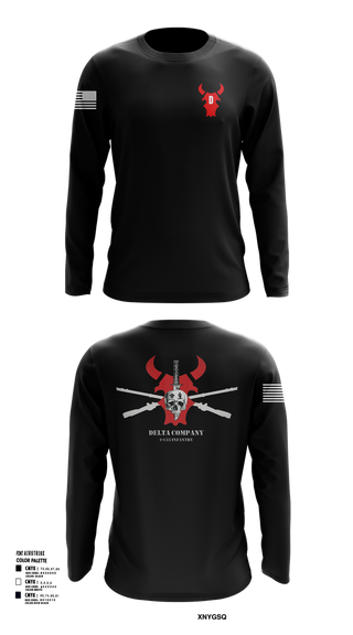 Long Sleeve Performance Shirt, D Co 1-133 IN, , Teamtime, Team time, sublimation, custom sports apparel, team uniforms, spirit wear, spiritwear, sports uniforms, custom shirts, team store, custom team store, fundraiser sports, apparel fundraiser
