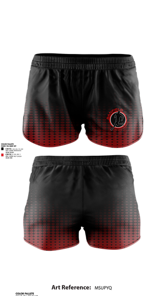Womens Shorts, Banfield Performance, Track & Field, Teamtime, Team time, sublimation, custom sports apparel, team uniforms, spirit wear, spiritwear, sports uniforms, custom shirts, team store, custom team store, fundraiser sports, apparel fundraiser