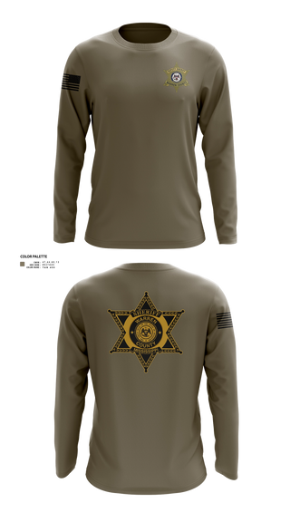Long Sleeve Performance Shirt, Warren County Sheriff Office, Police, Teamtime, Team time, sublimation, custom sports apparel, team uniforms, spirit wear, spiritwear, sports uniforms, custom shirts, team store, custom team store, fundraiser sports, apparel fundraiser