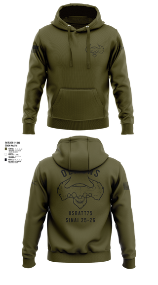 Hoodie, D-co 1-173 1st PLT, , Teamtime, Team time, sublimation, custom sports apparel, team uniforms, spirit wear, spiritwear, sports uniforms, custom shirts, team store, custom team store, fundraiser sports, apparel fundraiser