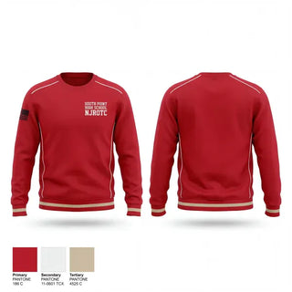 Crew Neck Sweatshirt, South Point High School NJROTC, Navy, Teamtime, Team time, sublimation, custom sports apparel, team uniforms, spirit wear, spiritwear, sports uniforms, custom shirts, team store, custom team store, fundraiser sports, apparel fundraiser