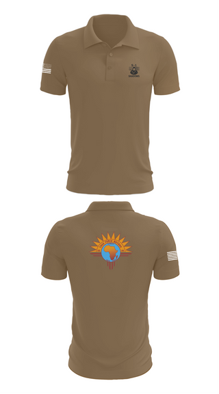 Short Sleeve Performance Polo, TF BATAAN S1, Army, Teamtime, Team time, sublimation, custom sports apparel, team uniforms, spirit wear, spiritwear, sports uniforms, custom shirts, team store, custom team store, fundraiser sports, apparel fundraiser
