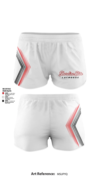 Womens Shorts, Shoreline Elite, Men's Lacrosse, Teamtime, Team time, sublimation, custom sports apparel, team uniforms, spirit wear, spiritwear, sports uniforms, custom shirts, team store, custom team store, fundraiser sports, apparel fundraiser