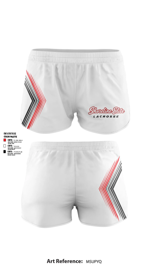 Womens Shorts, Shoreline Elite, Men's Lacrosse, Teamtime, Team time, sublimation, custom sports apparel, team uniforms, spirit wear, spiritwear, sports uniforms, custom shirts, team store, custom team store, fundraiser sports, apparel fundraiser