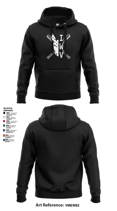 IWV Youth Baseball 15555147 Hoodie - 1