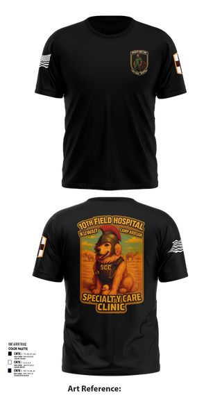 Short Sleeve Performance Shirt, SCC 10th Field Hospital, , Teamtime, Team time, sublimation, custom sports apparel, team uniforms, spirit wear, spiritwear, sports uniforms, custom shirts, team store, custom team store, fundraiser sports, apparel fundraiser