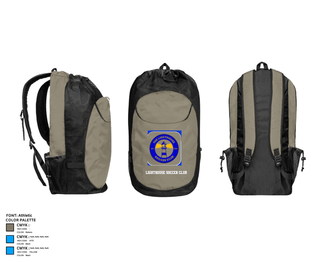 Gear Bag, Lighthouse Soccer Club, Men's Soccer, Teamtime, Team time, sublimation, custom sports apparel, team uniforms, spirit wear, spiritwear, sports uniforms, custom shirts, team store, custom team store, fundraiser sports, apparel fundraiser