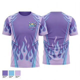 Short Sleeve Performance Shirt, Firecrackers and Bunt Girls, Softball, Teamtime, Team time, sublimation, custom sports apparel, team uniforms, spirit wear, spiritwear, sports uniforms, custom shirts, team store, custom team store, fundraiser sports, apparel fundraiser