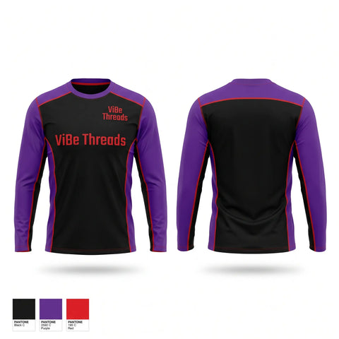 Long Sleeve Performance Shirt, ViBe Threads, Cheer, Teamtime, Team time, sublimation, custom sports apparel, team uniforms, spirit wear, spiritwear, sports uniforms, custom shirts, team store, custom team store, fundraiser sports, apparel fundraiser