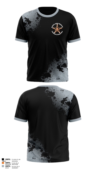 Eastlake North Cross Country 39932009 Short Sleeve Performance Shirt - 4