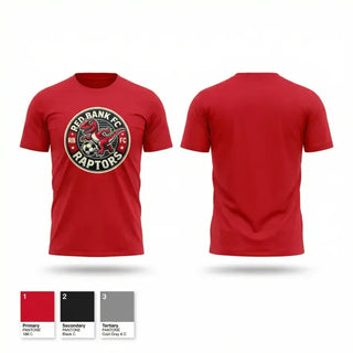 Short Sleeve Performance Shirt, Red Bank FC Raptors, Spirit Store, Teamtime, Team time, sublimation, custom sports apparel, team uniforms, spirit wear, spiritwear, sports uniforms, custom shirts, team store, custom team store, fundraiser sports, apparel fundraiser
