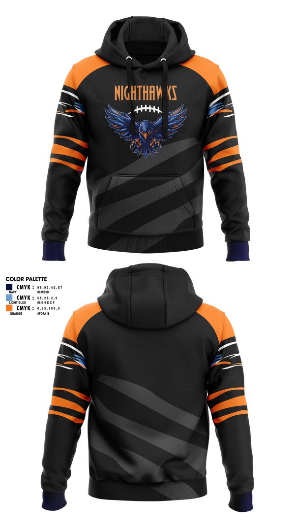 Hoodie, Herbert Akins Road Middle School, Track & Field, Teamtime, Team time, sublimation, custom sports apparel, team uniforms, spirit wear, spiritwear, sports uniforms, custom shirts, team store, custom team store, fundraiser sports, apparel fundraiser