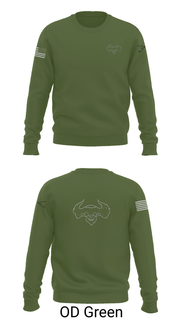 Crew Neck Sweatshirt, D-co 1-173 1st PLT, , Teamtime, Team time, sublimation, custom sports apparel, team uniforms, spirit wear, spiritwear, sports uniforms, custom shirts, team store, custom team store, fundraiser sports, apparel fundraiser
