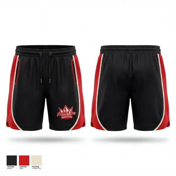 Athletic Shorts With Pockets, IMMORTALS, Softball, Teamtime, Team time, sublimation, custom sports apparel, team uniforms, spirit wear, spiritwear, sports uniforms, custom shirts, team store, custom team store, fundraiser sports, apparel fundraiser
