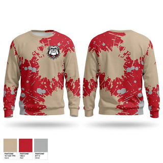 Crew Neck Sweatshirt, Hickman County Bulldogs, , Teamtime, Team time, sublimation, custom sports apparel, team uniforms, spirit wear, spiritwear, sports uniforms, custom shirts, team store, custom team store, fundraiser sports, apparel fundraiser