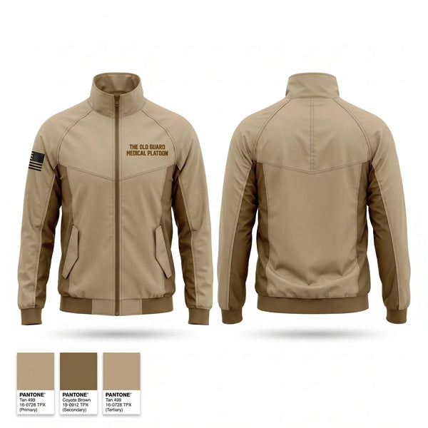 Windbreaker, The old guard medical platoon, Army, Teamtime, Team time, sublimation, custom sports apparel, team uniforms, spirit wear, spiritwear, sports uniforms, custom shirts, team store, custom team store, fundraiser sports, apparel fundraiser