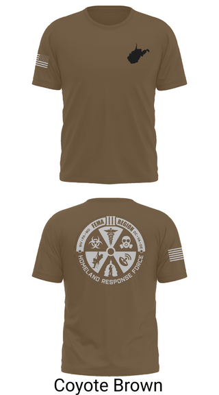 Short Sleeve Performance Shirt, Region 3 Homeland Response Force, , Teamtime, Team time, sublimation, custom sports apparel, team uniforms, spirit wear, spiritwear, sports uniforms, custom shirts, team store, custom team store, fundraiser sports, apparel fundraiser