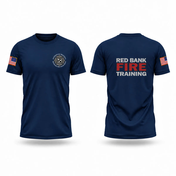 Short Sleeve Performance Shirt, Red Bank Fire Department, Fire Department, Teamtime, Team time, sublimation, custom sports apparel, team uniforms, spirit wear, spiritwear, sports uniforms, custom shirts, team store, custom team store, fundraiser sports, apparel fundraiser