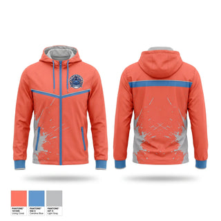 Windbreaker, Back bay blue crabs, Baseball, Teamtime, Team time, sublimation, custom sports apparel, team uniforms, spirit wear, spiritwear, sports uniforms, custom shirts, team store, custom team store, fundraiser sports, apparel fundraiser