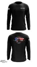 D2 Violent Crime Reduction Team  Long Sleeve Performance Shirt - 4