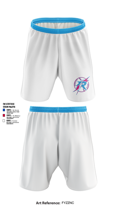 Rift Baseball Athletic Shorts With Pockets - 10