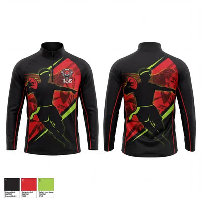 Tigers 61488592 Quarter Zip Jacket - 1