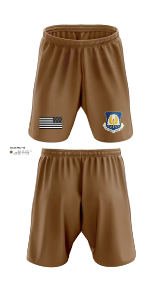 Athletic Shorts With Pockets, 61st Eagle Squadron, Air Force, Teamtime, Team time, sublimation, custom sports apparel, team uniforms, spirit wear, spiritwear, sports uniforms, custom shirts, team store, custom team store, fundraiser sports, apparel fundraiser