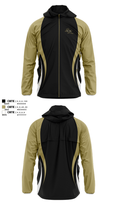 Staunton River Golden Eagles 76845210 Windbreaker - 2