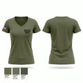 CUSTER COUNTY SHERIFF'S OFFICE Women's Short Sleeve V-neck Shirt - 1