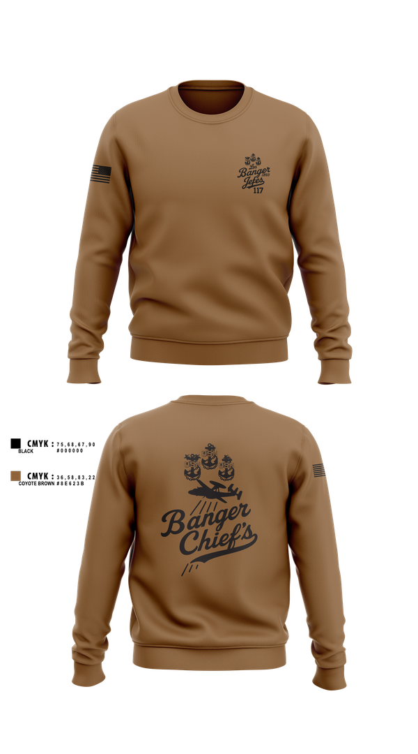Crew Neck Sweatshirt, VAW-117, , Teamtime, Team time, sublimation, custom sports apparel, team uniforms, spirit wear, spiritwear, sports uniforms, custom shirts, team store, custom team store, fundraiser sports, apparel fundraiser