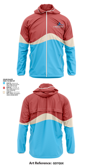 Hoodie, Lightning, Track & Field, Teamtime, Team time, sublimation, custom sports apparel, team uniforms, spirit wear, spiritwear, sports uniforms, custom shirts, team store, custom team store, fundraiser sports, apparel fundraiser