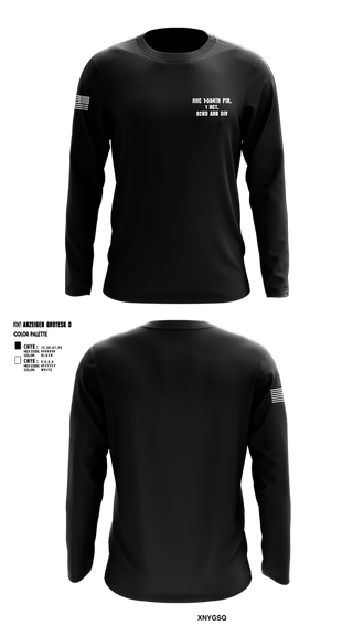 Long Sleeve Performance Shirt, HHC 1-504TH PIR, 1 BCT, 82ND ABN DIV, , Teamtime, Team time, sublimation, custom sports apparel, team uniforms, spirit wear, spiritwear, sports uniforms, custom shirts, team store, custom team store, fundraiser sports, apparel fundraiser