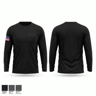 Long Sleeve Performance Shirt, Fleming County Sheriff, Police, Teamtime, Team time, sublimation, custom sports apparel, team uniforms, spirit wear, spiritwear, sports uniforms, custom shirts, team store, custom team store, fundraiser sports, apparel fundraiser