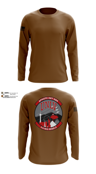 Long Sleeve Performance Shirt, Flying Rebels, , Teamtime, Team time, sublimation, custom sports apparel, team uniforms, spirit wear, spiritwear, sports uniforms, custom shirts, team store, custom team store, fundraiser sports, apparel fundraiser