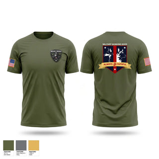 Short Sleeve Performance Shirt, MCAS Miramar Military Working Dog Section, Marines, Teamtime, Team time, sublimation, custom sports apparel, team uniforms, spirit wear, spiritwear, sports uniforms, custom shirts, team store, custom team store, fundraiser sports, apparel fundraiser