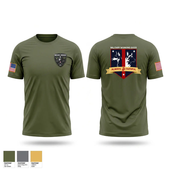 Short Sleeve Performance Shirt, MCAS Miramar Military Working Dog Section, Marines, Teamtime, Team time, sublimation, custom sports apparel, team uniforms, spirit wear, spiritwear, sports uniforms, custom shirts, team store, custom team store, fundraiser sports, apparel fundraiser