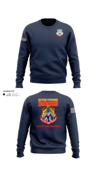 Crew Neck Sweatshirt, 3d CCG, Air Force, Teamtime, Team time, sublimation, custom sports apparel, team uniforms, spirit wear, spiritwear, sports uniforms, custom shirts, team store, custom team store, fundraiser sports, apparel fundraiser
