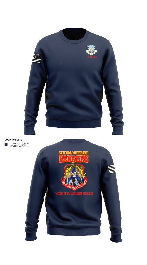 Crew Neck Sweatshirt, 3d CCG, Air Force, Teamtime, Team time, sublimation, custom sports apparel, team uniforms, spirit wear, spiritwear, sports uniforms, custom shirts, team store, custom team store, fundraiser sports, apparel fundraiser
