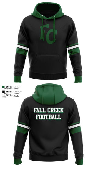 Hoodie, Fall Creek Football, , Teamtime, Team time, sublimation, custom sports apparel, team uniforms, spirit wear, spiritwear, sports uniforms, custom shirts, team store, custom team store, fundraiser sports, apparel fundraiser