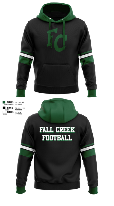 Fall Creek Football Hoodie - 12