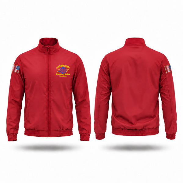 Windbreaker, Hardeman County Ambulance Service, EMS/EMT, Teamtime, Team time, sublimation, custom sports apparel, team uniforms, spirit wear, spiritwear, sports uniforms, custom shirts, team store, custom team store, fundraiser sports, apparel fundraiser
