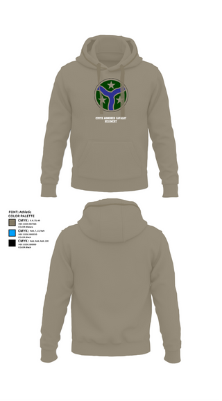 Hoodie, 278th Armored Cavalry Regiment, National Guard, Teamtime, Team time, sublimation, custom sports apparel, team uniforms, spirit wear, spiritwear, sports uniforms, custom shirts, team store, custom team store, fundraiser sports, apparel fundraiser
