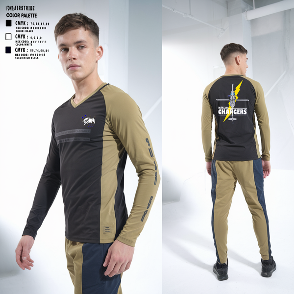 Long Sleeve Performance Shirt, HSC-26, Navy, Teamtime, Team time, sublimation, custom sports apparel, team uniforms, spirit wear, spiritwear, sports uniforms, custom shirts, team store, custom team store, fundraiser sports, apparel fundraiser