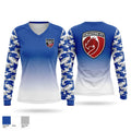 Dragons FC Women's Long Sleeve V-neck Shirt - 1