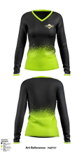 Chaos 62828057 Women's Long Sleeve V-neck Shirt - 5