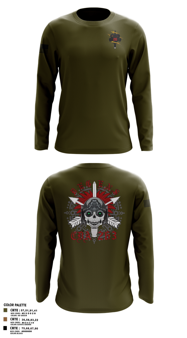Long Sleeve Performance Shirt, CDA 263, , Teamtime, Team time, sublimation, custom sports apparel, team uniforms, spirit wear, spiritwear, sports uniforms, custom shirts, team store, custom team store, fundraiser sports, apparel fundraiser