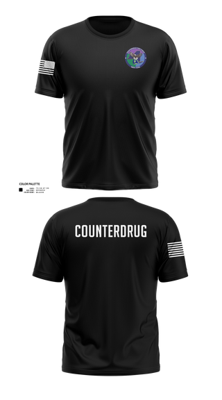 Old School Cotton Feel Shirt, New York Counterdrug Task Force, Police, Teamtime, Team time, sublimation, custom sports apparel, team uniforms, spirit wear, spiritwear, sports uniforms, custom shirts, team store, custom team store, fundraiser sports, apparel fundraiser