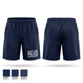White Pine Police Department Athletic Shorts With Pockets - 1