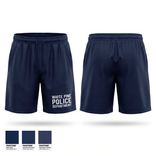 Athletic Shorts With Pockets, White Pine Police Department, Police, Teamtime, Team time, sublimation, custom sports apparel, team uniforms, spirit wear, spiritwear, sports uniforms, custom shirts, team store, custom team store, fundraiser sports, apparel fundraiser