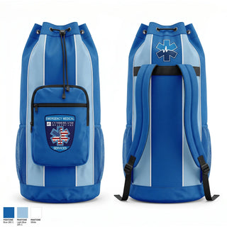 Gear Bag, Cumberland Healthcare, EMS/EMT, Teamtime, Team time, sublimation, custom sports apparel, team uniforms, spirit wear, spiritwear, sports uniforms, custom shirts, team store, custom team store, fundraiser sports, apparel fundraiser